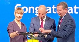 The two-direction natural gas pipeline of Estonia and Finland - Balticconnector is officially opened