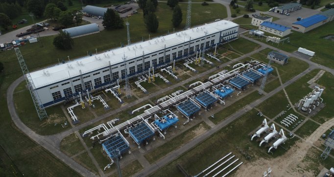 Inčukalns underground gas storage provides natural gas withdrawal